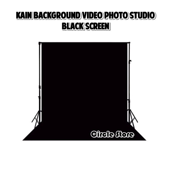 Kain Background Foto Black Screen / Kain Premium Studio Hitam