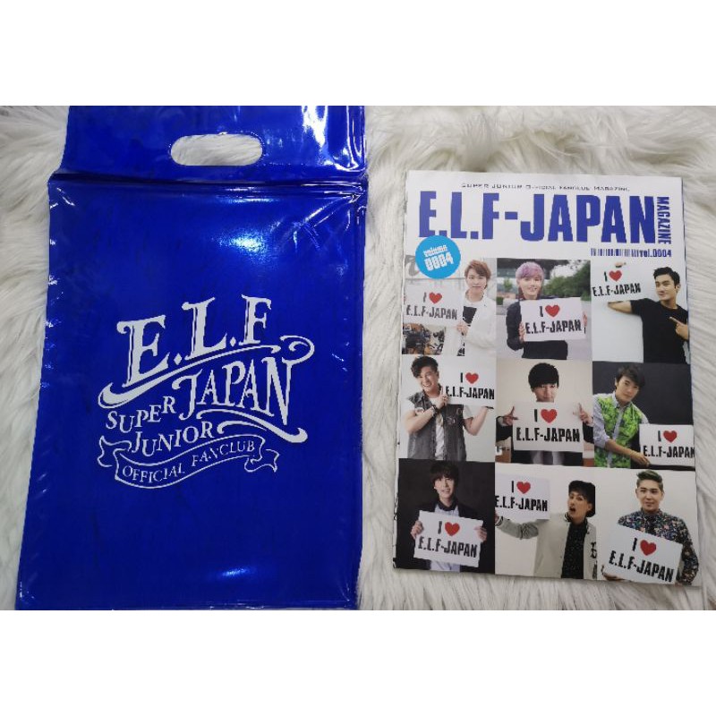 super Junior elf japan fanclub magazine