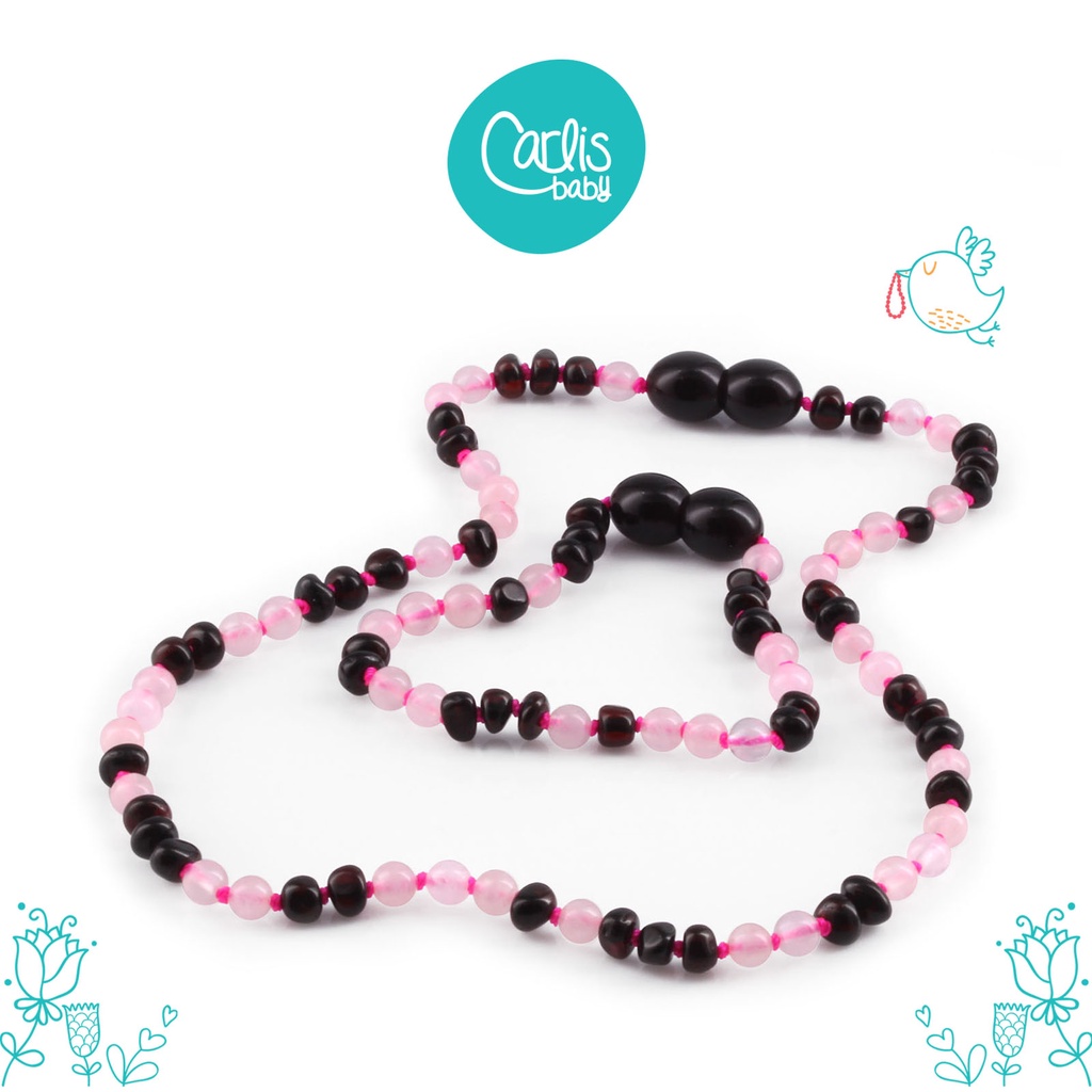 AGL36 Kalung Amber Tumbuh Gigi Bayi By Carlis Baby