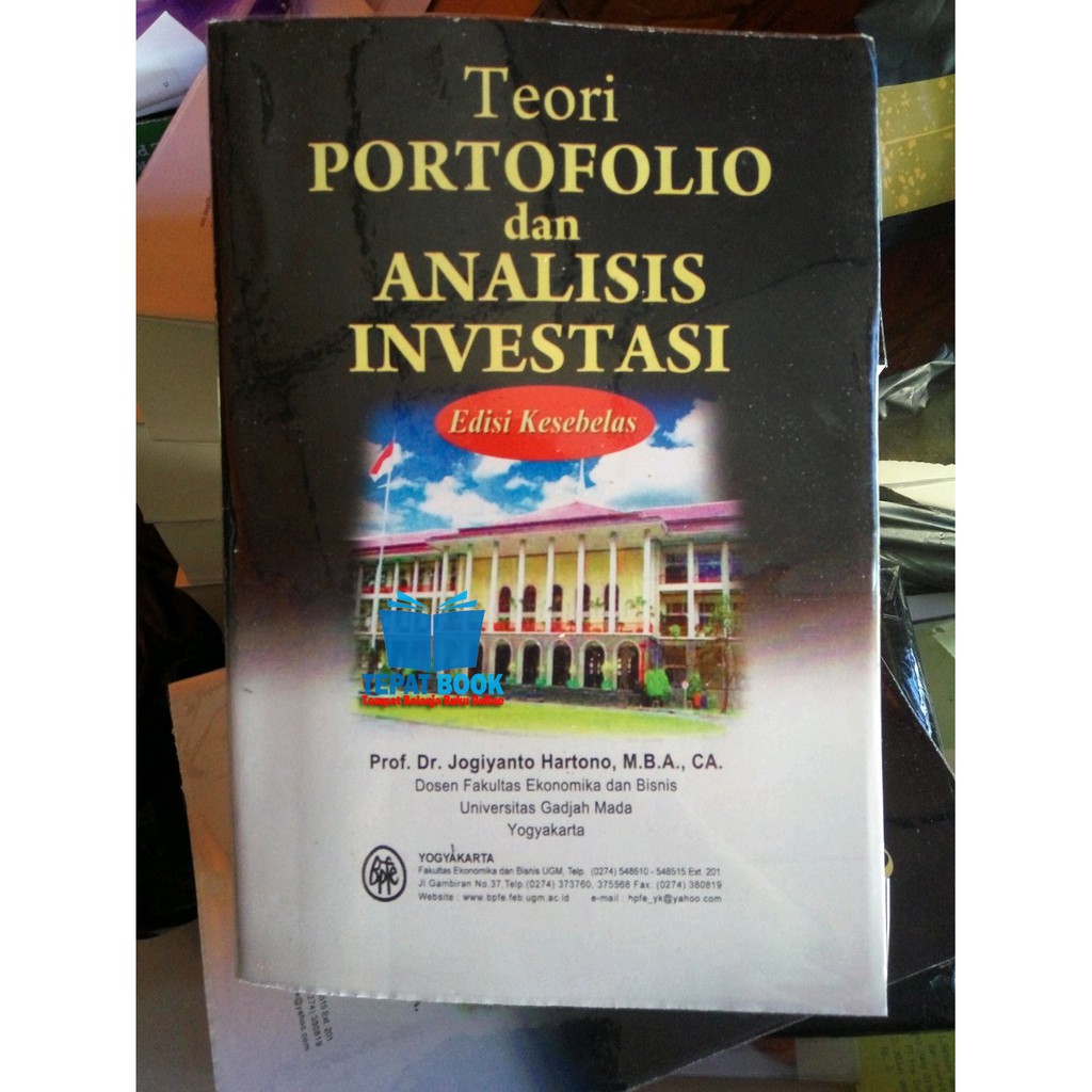 Jual Teori Portofolio Dan Analisis Investasi Edisi 11 Prof