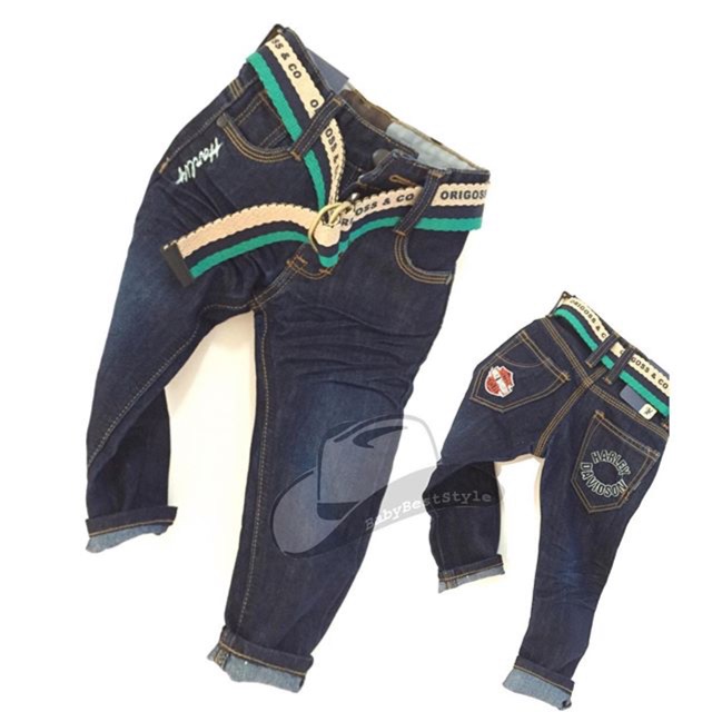 Celana Jeans Anak/Bayi Harley Davidson