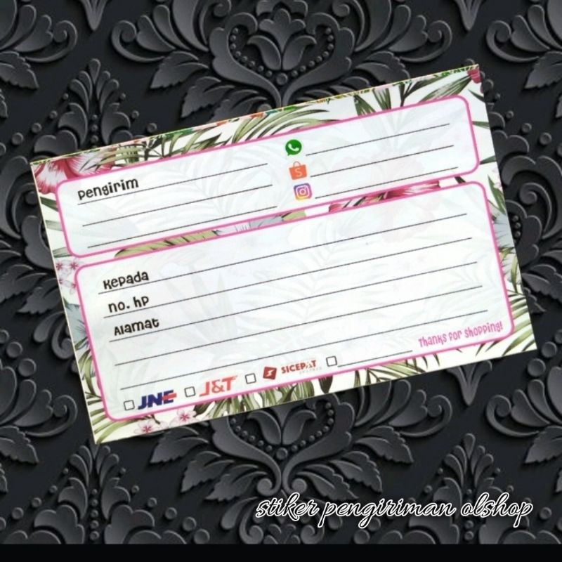 

STIKER PENGIRIMAN / STIKER PENGIRIMAN ONLINE SHOP / STIKER PENGIRIMAN MURAH / STIKER OLSHOP