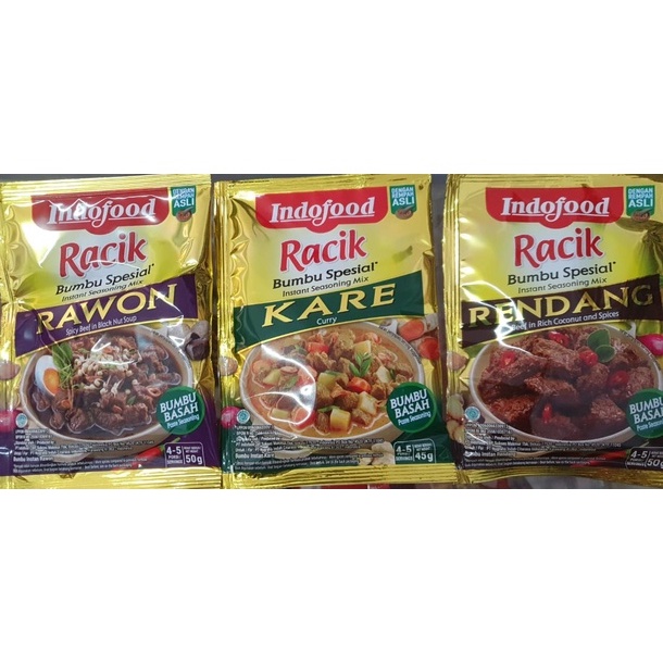 Jual Bumbu Instant Indofood Instan Kare Opor Rendang Gulai Soto Ayam