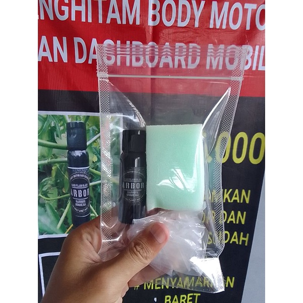 penghitam bodi / body motor penghitam dashboard mobil permanen
