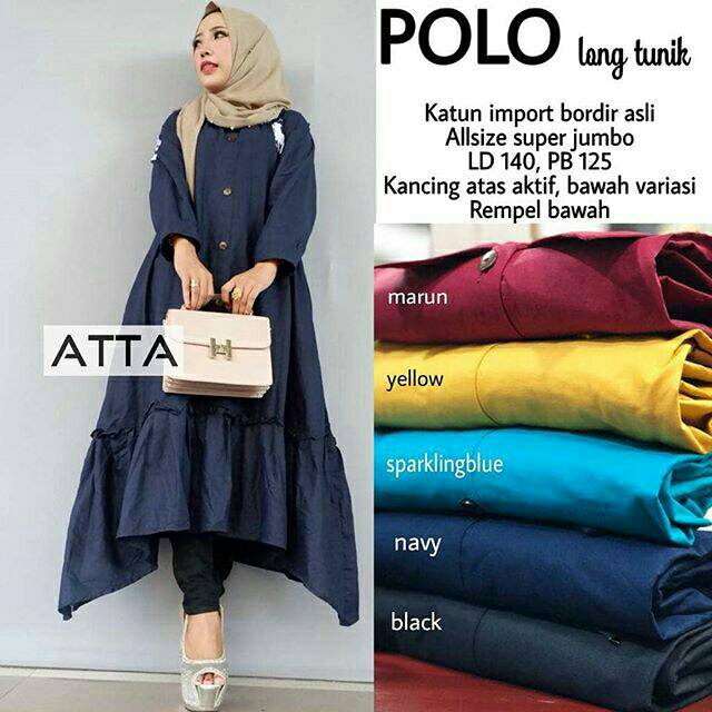 polo long tunik