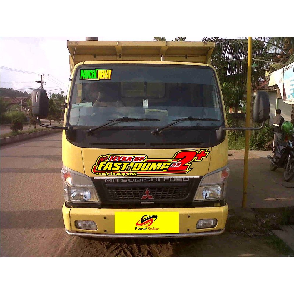 Jual STICKER CUTTING TRUCK STIKER TRUK DYNA RHINO CANTER FUSO HINO MOTIF FAST DUMP REQUEST DESIG Indonesia Shopee Indonesia