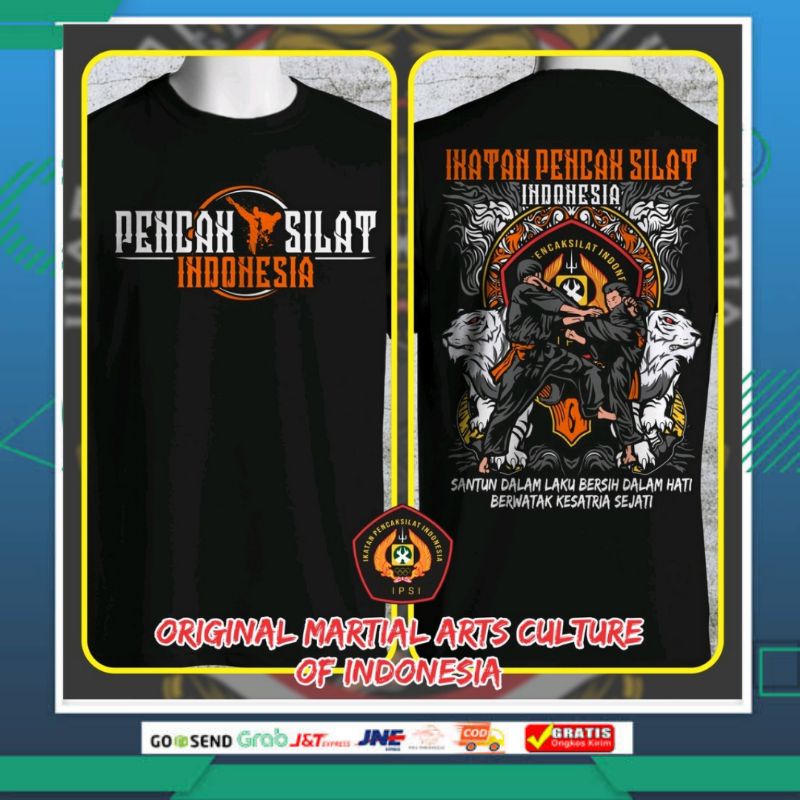 (COD) Kaos Pencak Silat IPSI distro Fighter