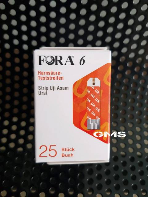 Strip Asam Urat Fora 6 Plus Isi 25 Strip