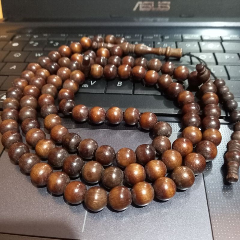 tasbih setigi 12 mm tasbih stigi besar tasbih stigi laut tasbih kayu stigi asli souvenir tasbih mura