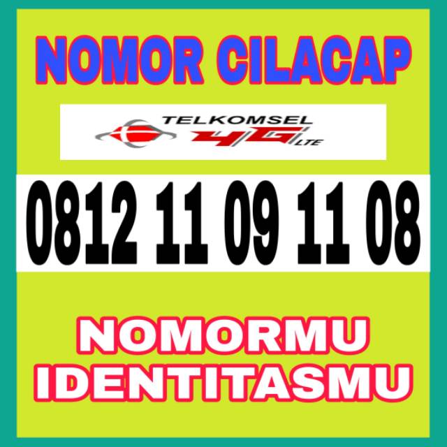 Nomor Cantik Simpati 4g hoki 0812 1109 1108