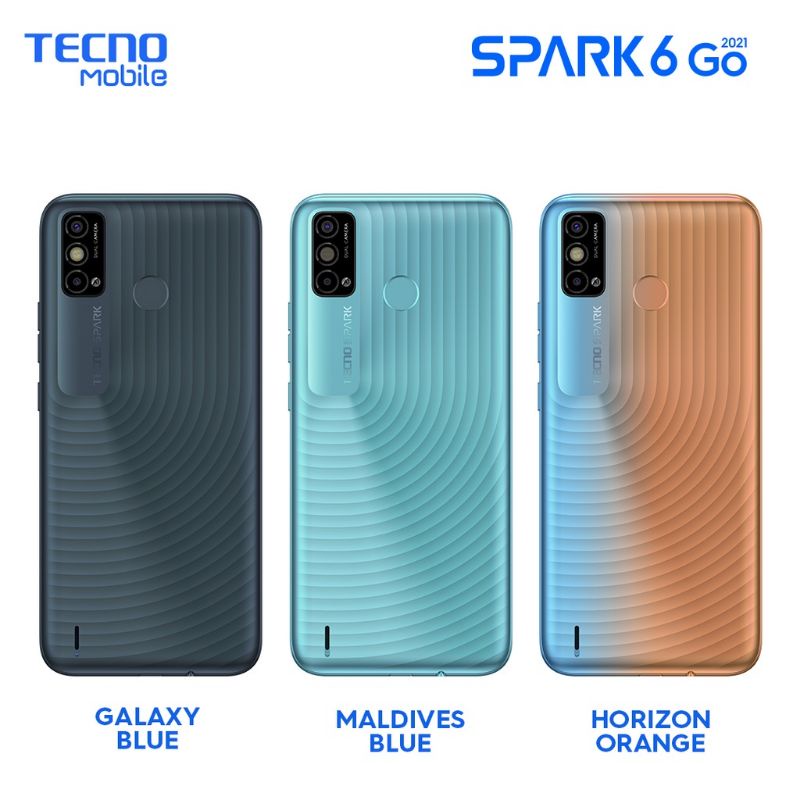 Tecno Spark 6 Go 4/64 2021 Garansi Resmi