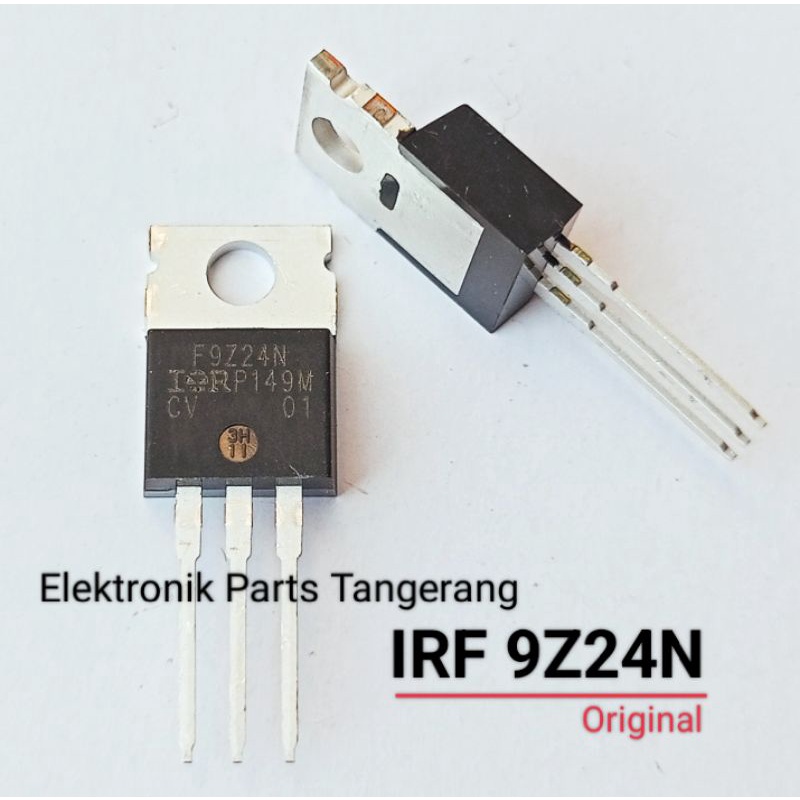 IRF9Z24 ORIGINAL TRANSISTOR IRF9Z24N IRFZ9Z24N TRANSISTOR IRFZ 9Z24N TRANSISTOR IRF 9Z24N ASLI IRF 9