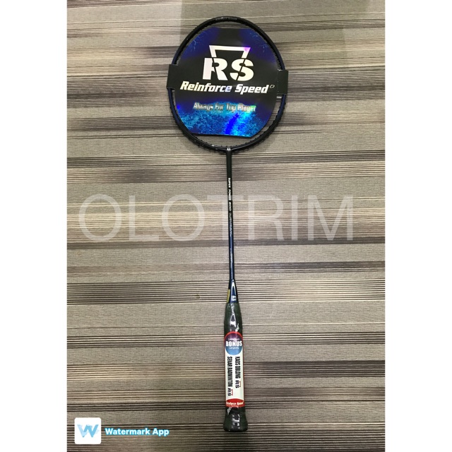 [Free Pasang Senar] Raket Badminton RS Super Power 800 + Bonus Tas Kaos Senar Lengkap