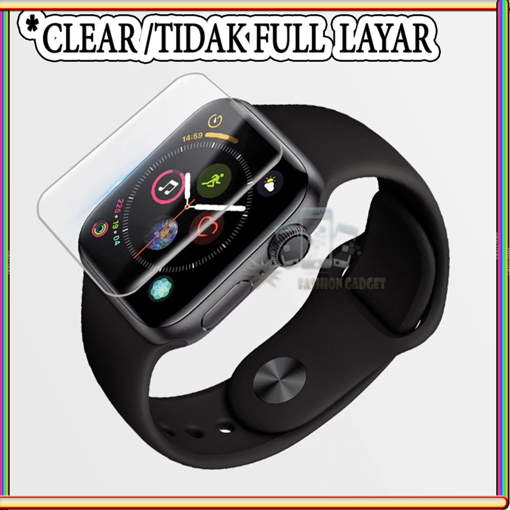 TEMPERED GLASS APPLE WATCH 1 APPLE WATCH 2 APPLE WATCH 3 38 mm &amp; 42mm ANTI GORES KACA TEMPER GLASS IWATCH  - CLEAR