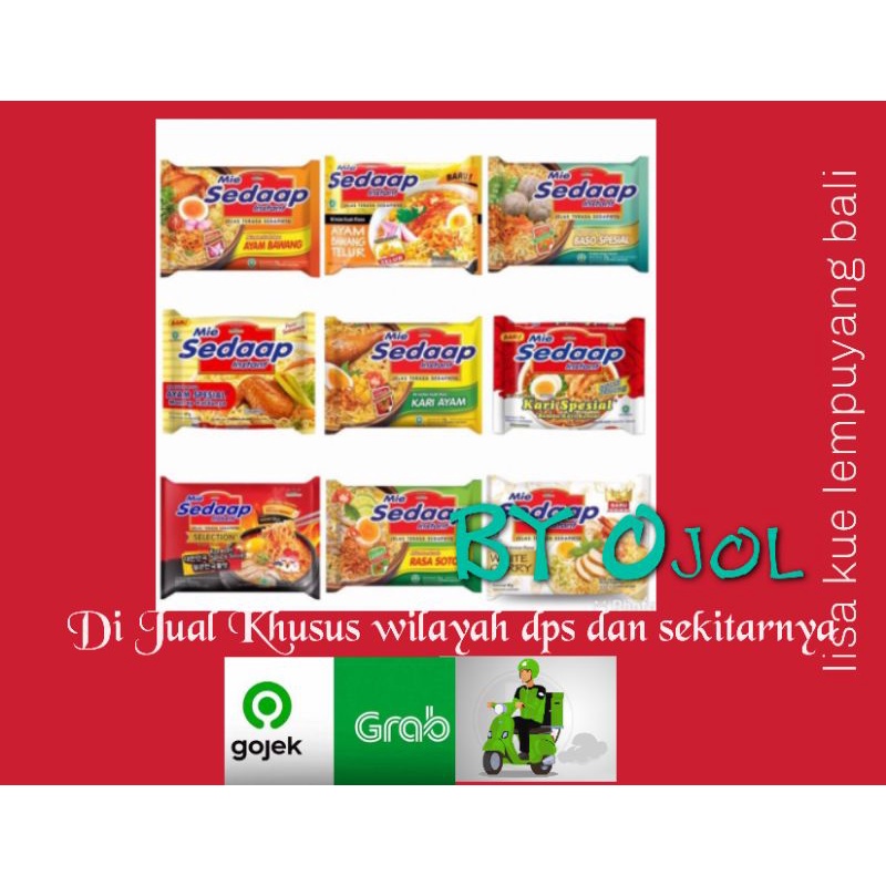 

Mie sedaap Kuah All Varian per Bks