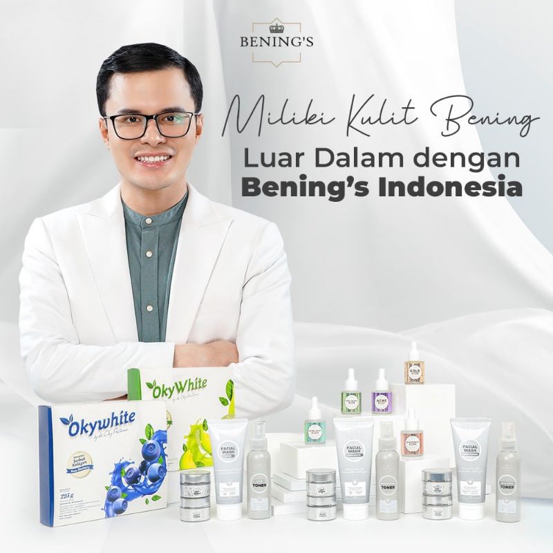 benings clinic skincare | bening's clinic | paketan exclusive night cream/ paketan pencerah/ flek