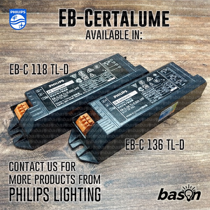 PHILIPS EBC 136 TL-D 220-240V - Ballast Elektronik