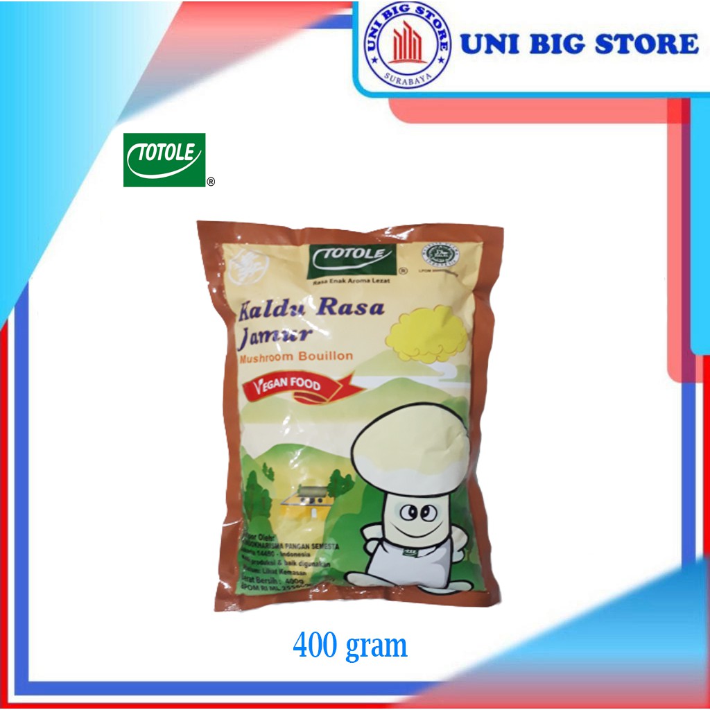

Totole Kaldu Jamur Mushroom Seasoning Powder 400 gram