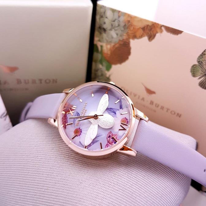 Jam Tangan Wanita New Olivia Burton 3D Bee