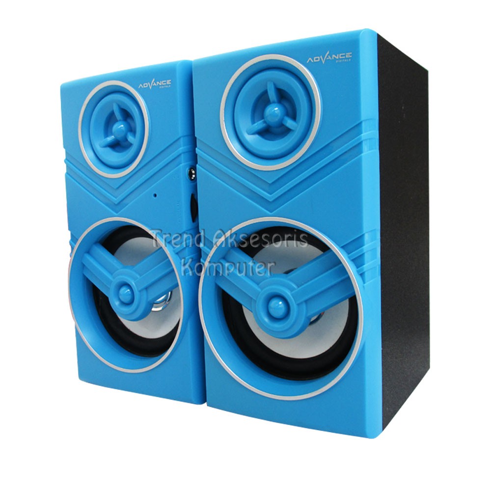 Trend-Advance Duo-080 Speaker Komputer USB with Volume Control-HITAM