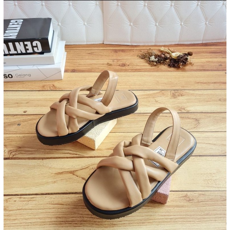 ABBUSHOES Bk 17 flip pop sepon super tali karet 3cm