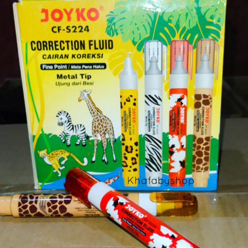 

Tipe-Ex Cair Karakter Joyko Correction Tape / Penghapus Cair