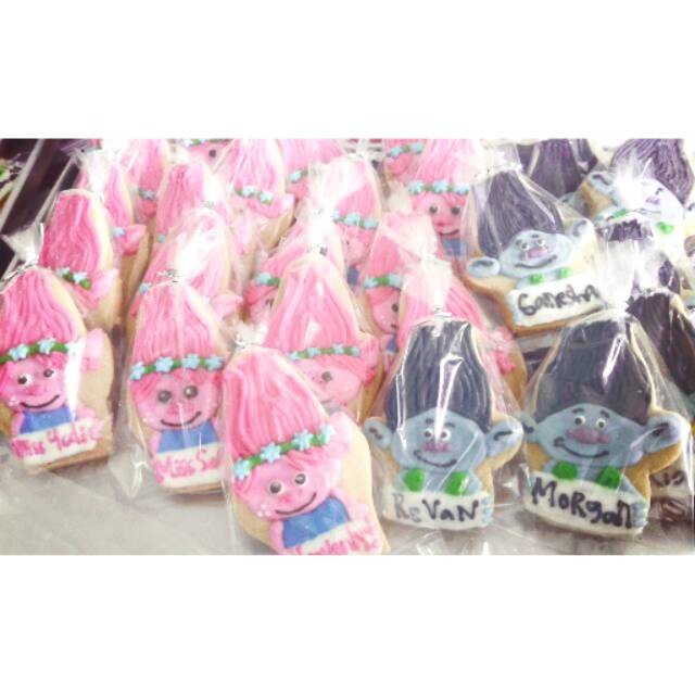 

Troll custom cookies