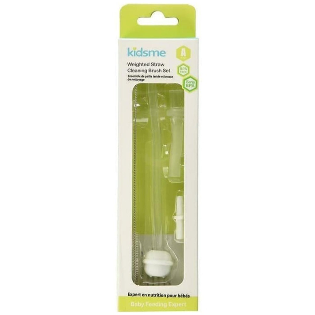 Kidsme 160324 Weighted Straw Cleaning Brush Set
