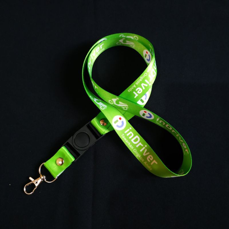 

Tali Id Card Lanyard inDriver Sublimasi Bisa Satuan