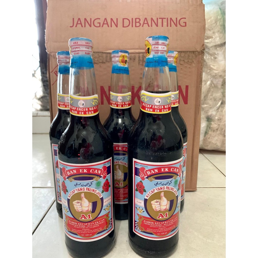 KECAP ENCER CAP BAN EK CAN BOTOL 620 ML