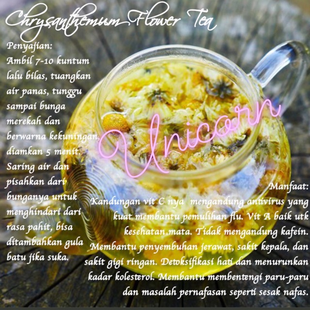 

Chrysanthemum tea / bunga krisan