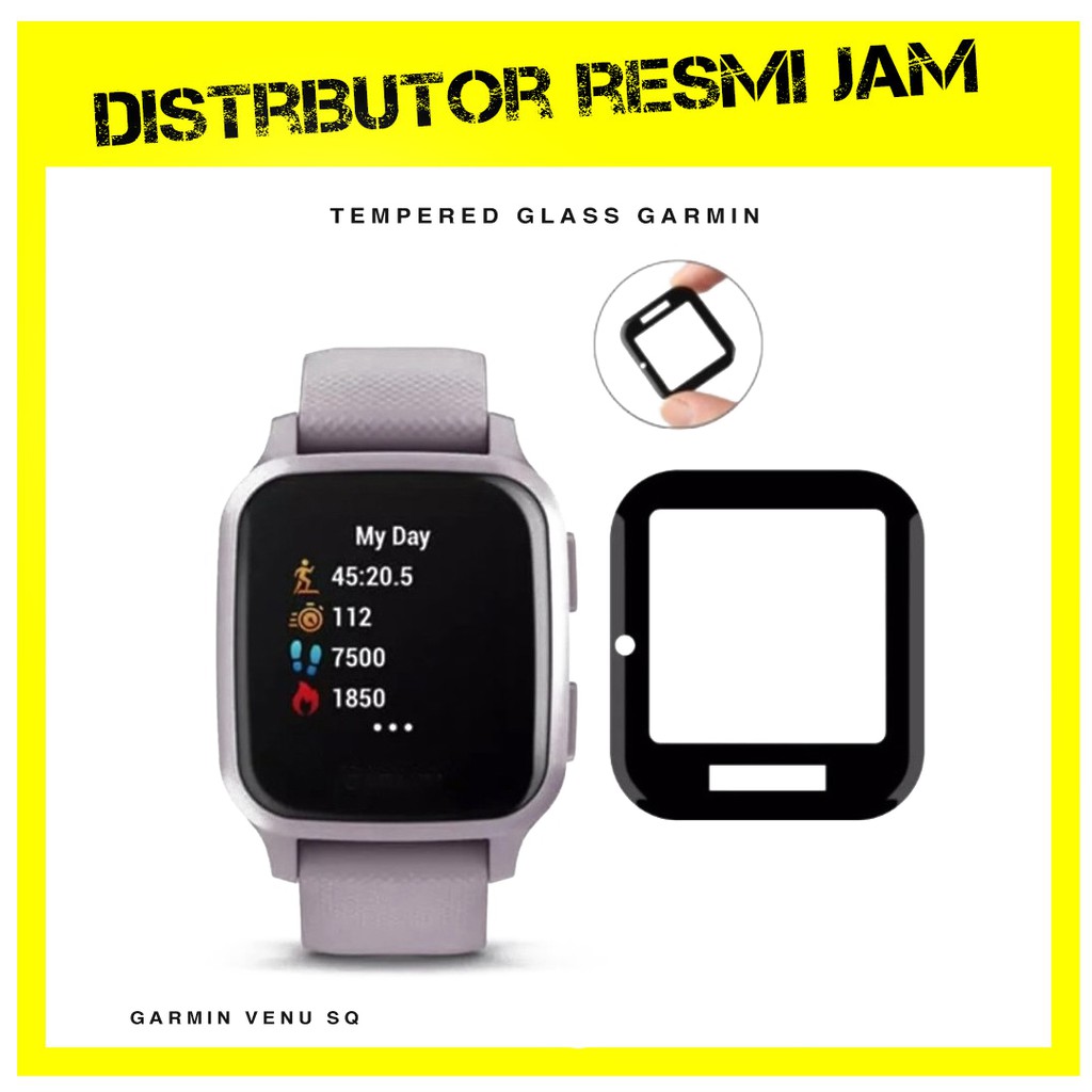 Tempered Glass Gel Garmin Venu SQ Music / Garmin Venu SQ Premium