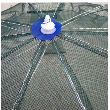 [PERANGKAPIKAN] - Jaring Pancing Ikan Hexagonal 12 Hole Fishing Net Trap Cage