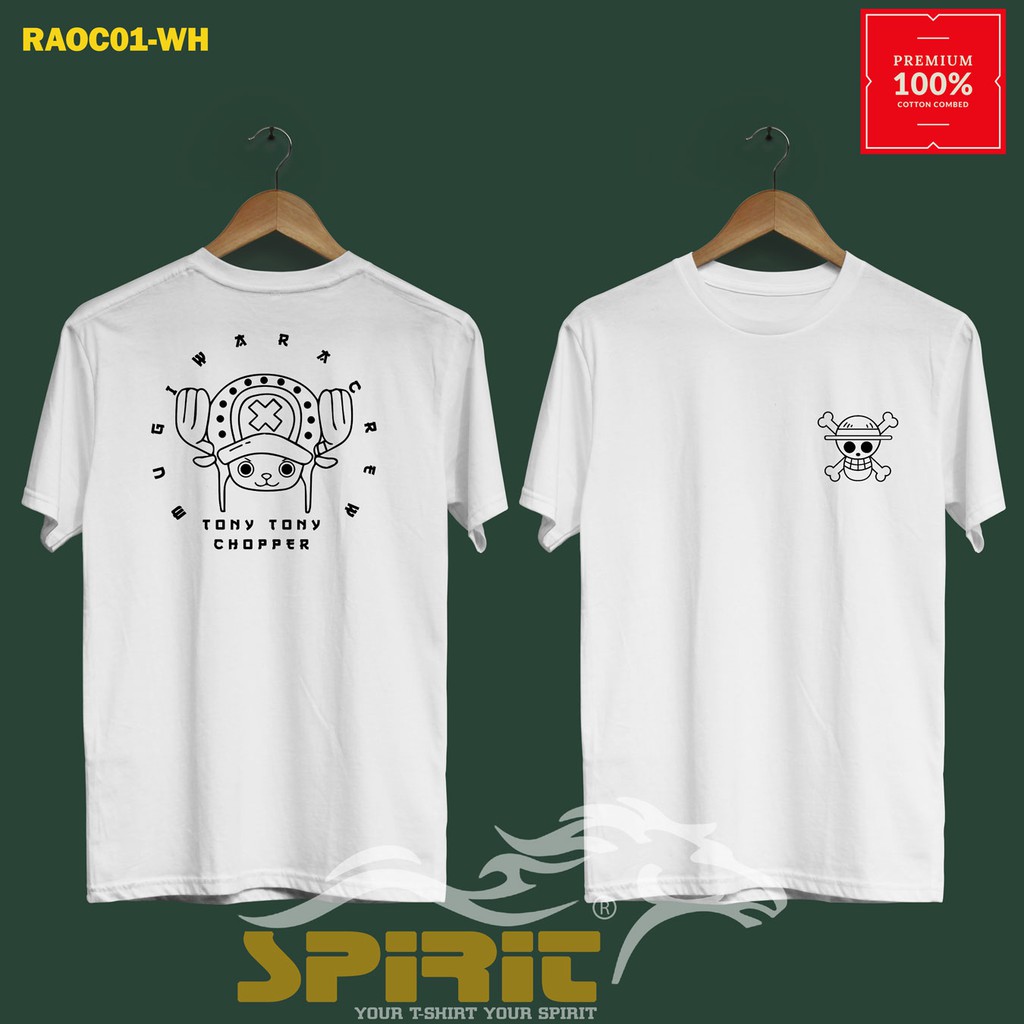 [TERBARU] Kaos anime one piece chopper tshirt one piece big size all size
