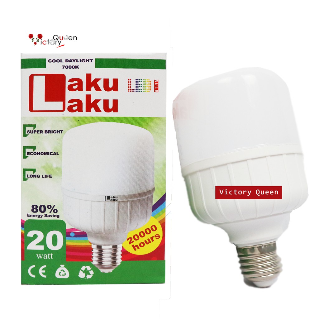 Laku Laku Lampu Bohlam LED 20 Watt Tahan Lama Murah Terang Hemat Energy | Kamar Mandi Ruang Tidur