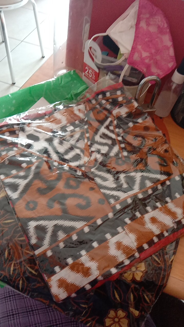 Dress Terbaru-maura Couple - Sania Ruffle Batik Couple Ori Ndoro Jowi Dnt Garansi Termurah Shopee