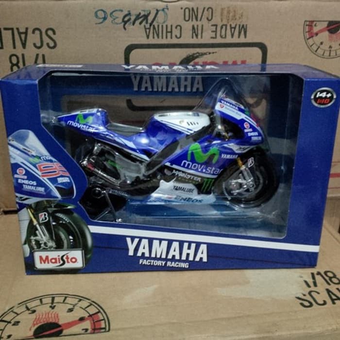 Diecast Ducati - Diecast New Ray Vespa - Diecast Motogp Diecast Motogp Yamaha 2014 J Lorenzo 99