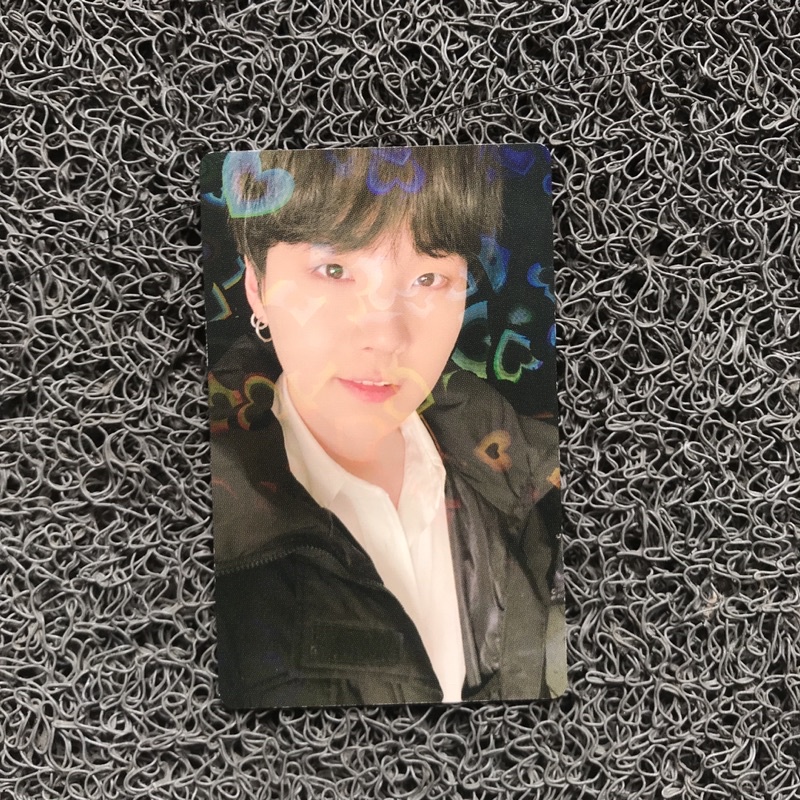 PHOTOCARD LUCKY DRAW LUCKYDRAW BE DE FC JAPAN JEPANG SUGA| LD DE FC SUGA YOONGI