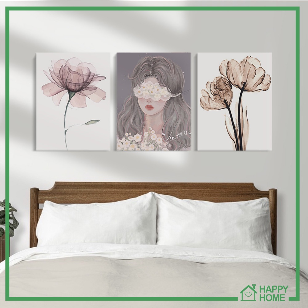 Hiasan Dinding Walldecor Ruang Tamu Kamar Pajangan Rumah Hiasan Dinding Aesthetic Flower Art