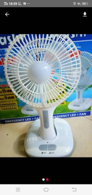 Lampu Emergency Arashi LAMPU + FAN ENGLAND