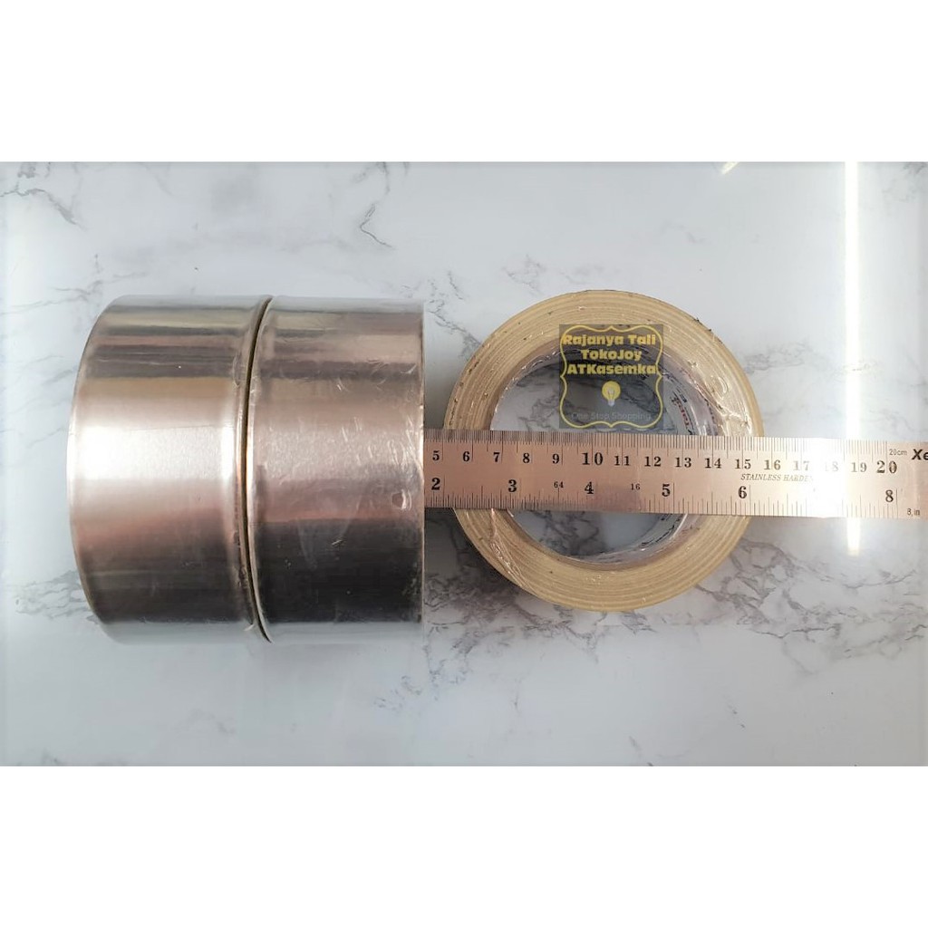 

Lakban Alumunium Foil Tape Solasi Almunium Aluminium Tape Silver