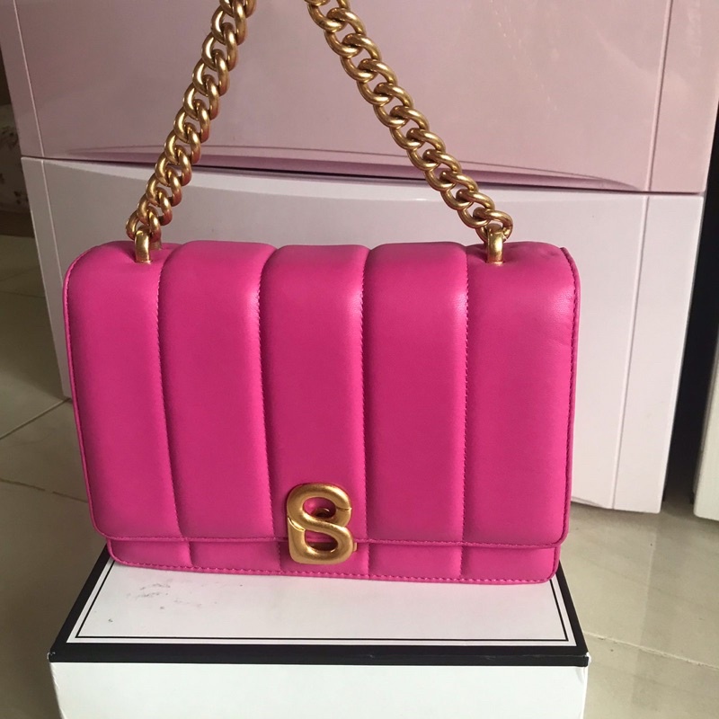 Nora Bag Buttonscarves Fucshia PRELOVED