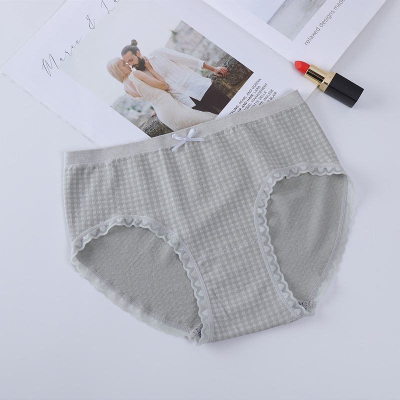 Celana Dalam Wanita SEXY Import Kotak-kotak CD39