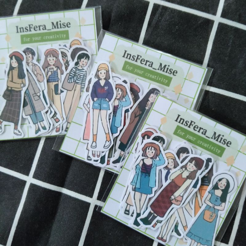 

insfera | stiker aesthetic | 15 pcs