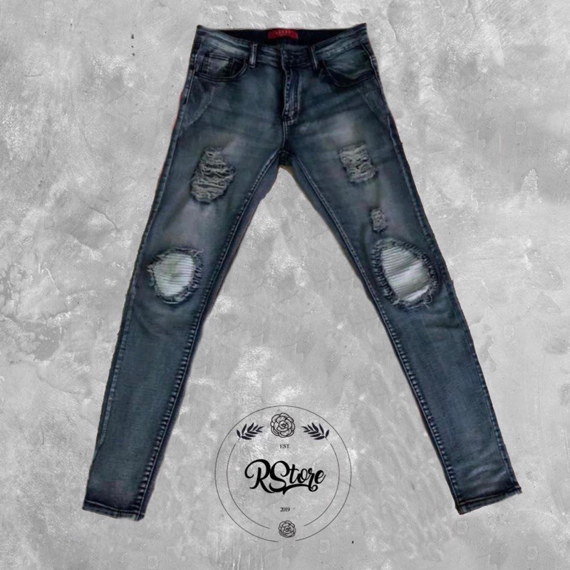 Rucas Season 3 Blue Wave Distrassed Denim