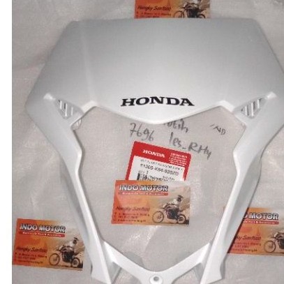 [Tidak Bisa COD] Cover / Visor Set / Batok Lampu Depan PUTIH [61300-K84-900 ZA atau 61300-K84-920 ZD