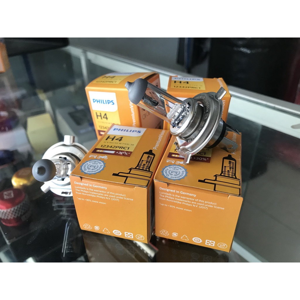 LAMPU UTAMA STANDAR MOBIL PHILIPS H4 HEADLAMP HEADLIGHT