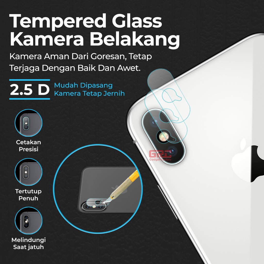 Tempered Glass Apple iPhone X XS HOGO Full Cover Anti Gores Kaca