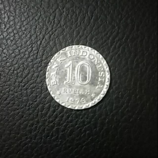 UANG LOGAM 10 RUPIAH TAHUN 1979