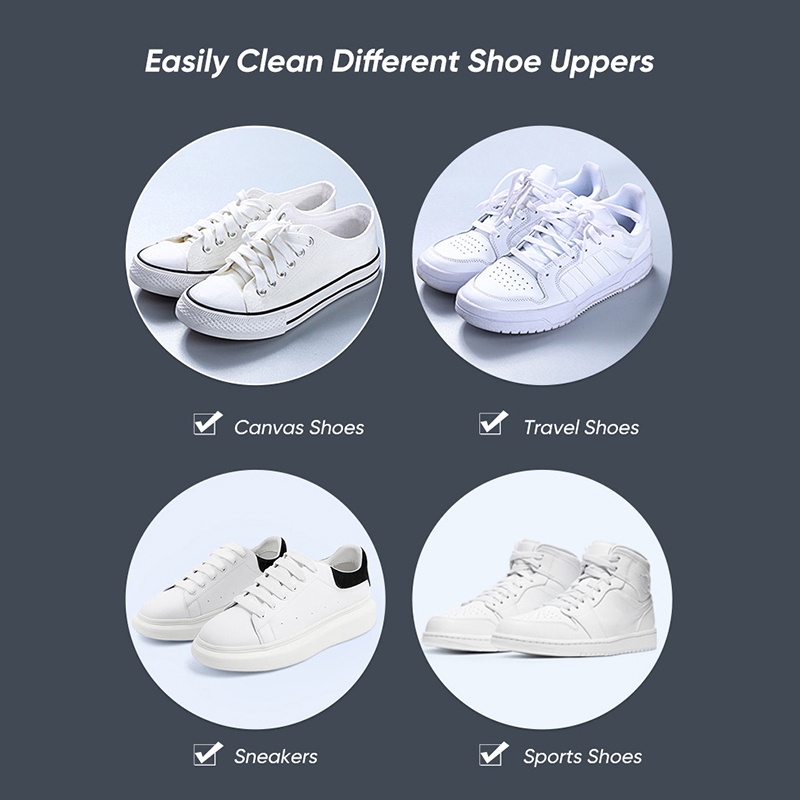 【200 ML】Perawatan Sepatu Putih/White Shoes Cleaner/Pembersih Sepatu Sneakers Spray Putih